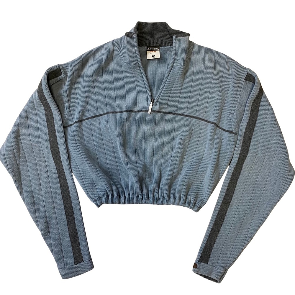 Cropped Columbia quarter zip
